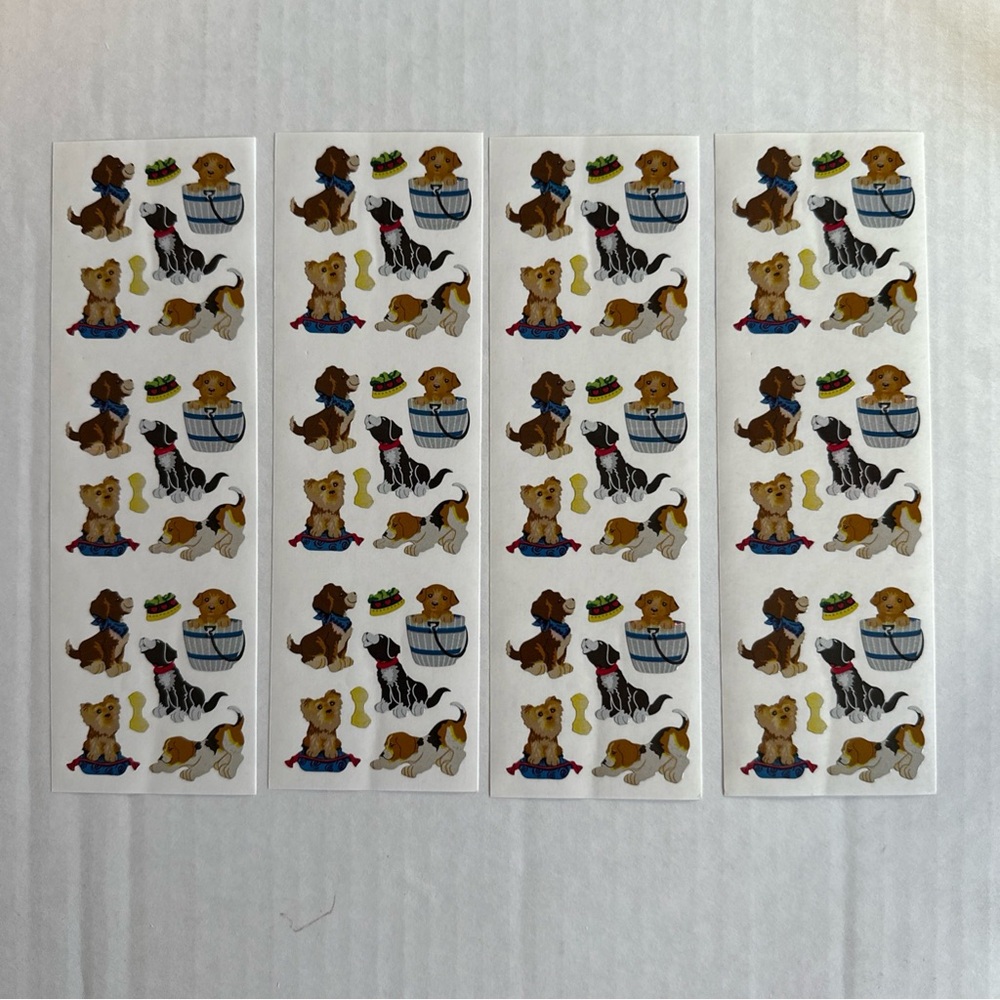 Sandylion Dog Stickers (no logo)-4 strips